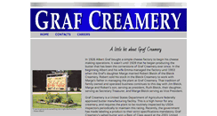 Desktop Screenshot of grafcreamery.com